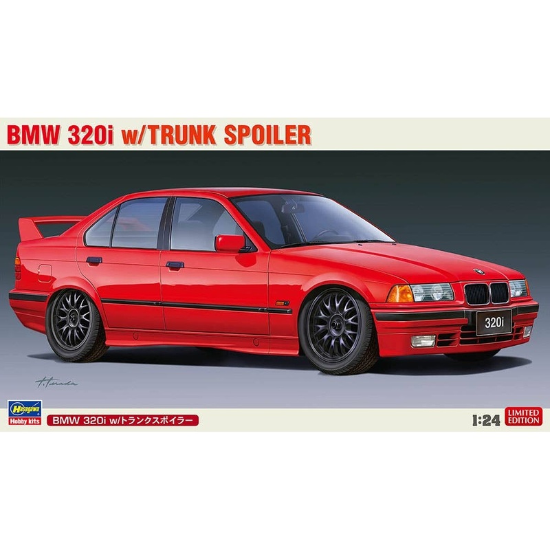 1/24 BMW 320i w/Trunk spoiler