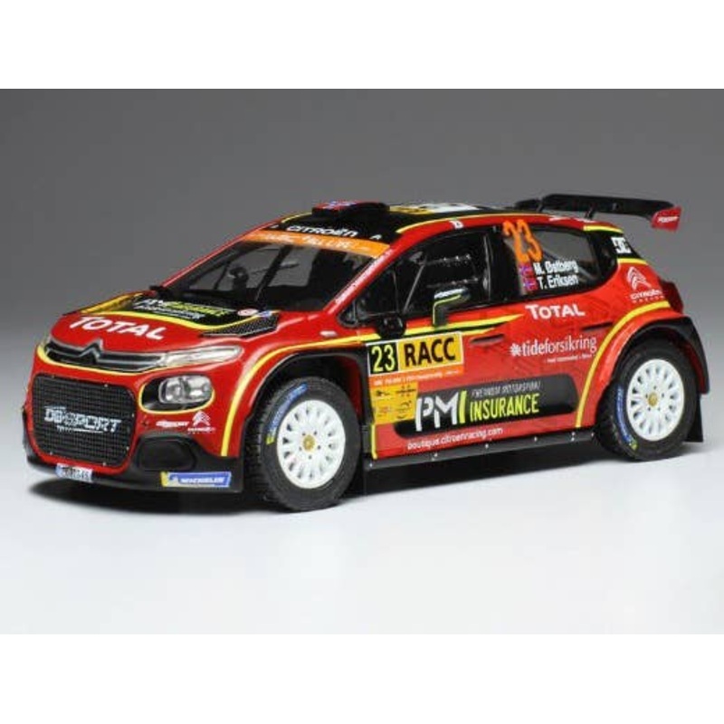 1/43 Citroen C3 R5 2019 Rally de Catalunya #23 M. Ostberg/T. Eriksen