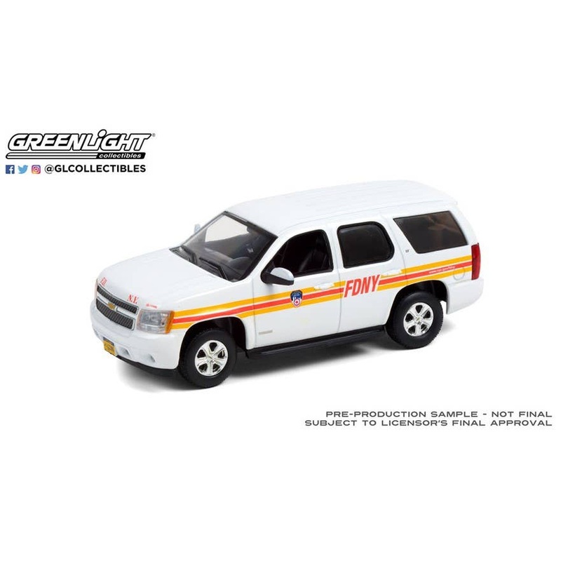 1/43 GreenLight 2011 Chevrolet Tahoe - FDNY (The Official Fire Department City of New York)