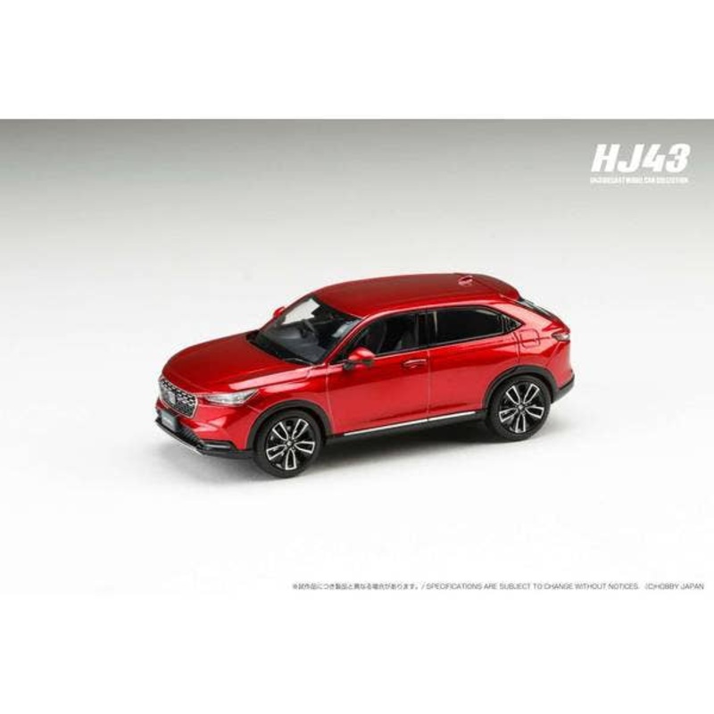 1/43 Honda VEZEL Genuine Option Equipped Car Premium Crystal Red Metallic