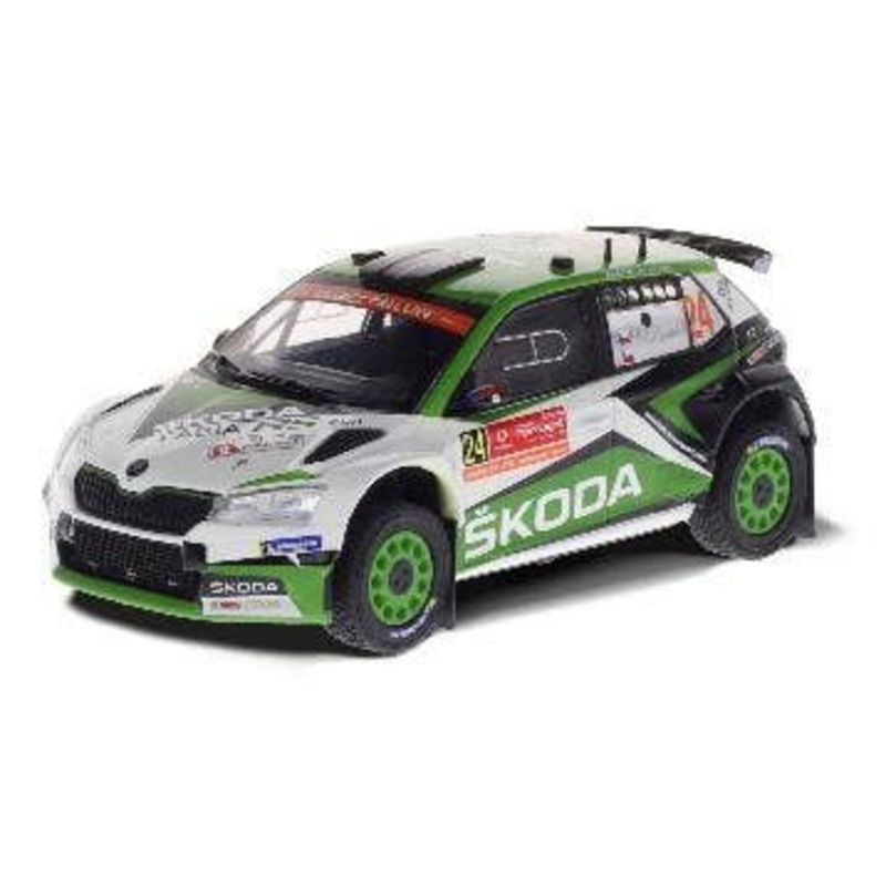 1/43 Skoda Fabia R5 Evo 2019 Rally de Portugal #24 J.Kopecky/P.Dresler