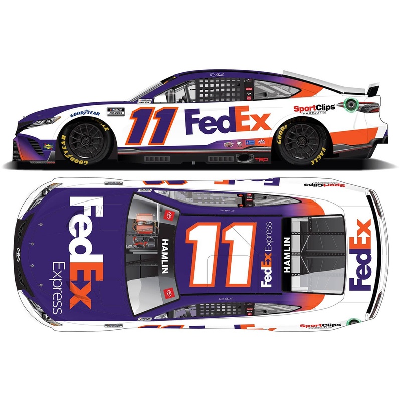 1/64 Denny Hamlin # 11 FedEx Express TOYOTA Camry NASCAR 2022 Next Generation