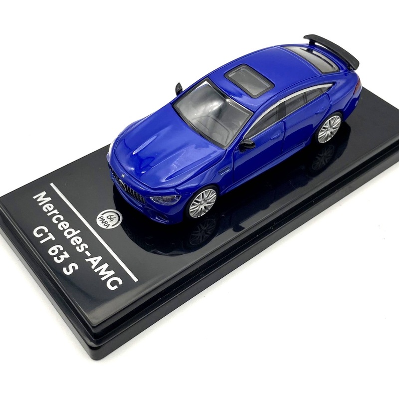 1/64 Mercedes AMG GT 63 S Metallic Blue LHD