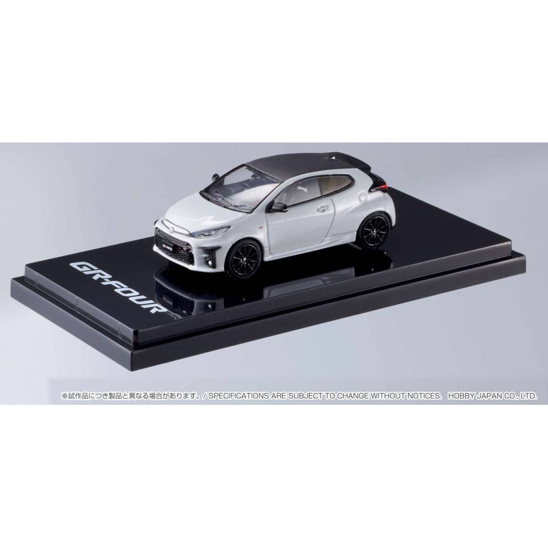 1/64 Toyota GR Yaris RZ High Performance Platinum White Pearl Mica