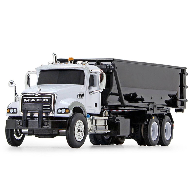 1/87 Mac Granite Tab Style with Roll-off Container White / Black