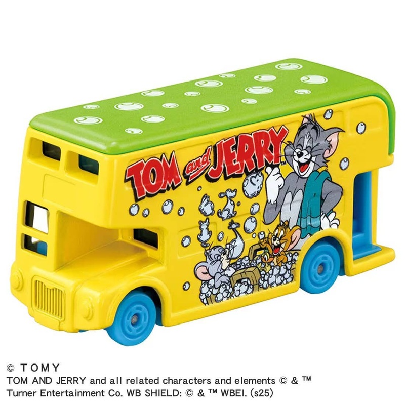 Dream Tomica SP Tom and Jerry Wrapping Bus (Yellow)