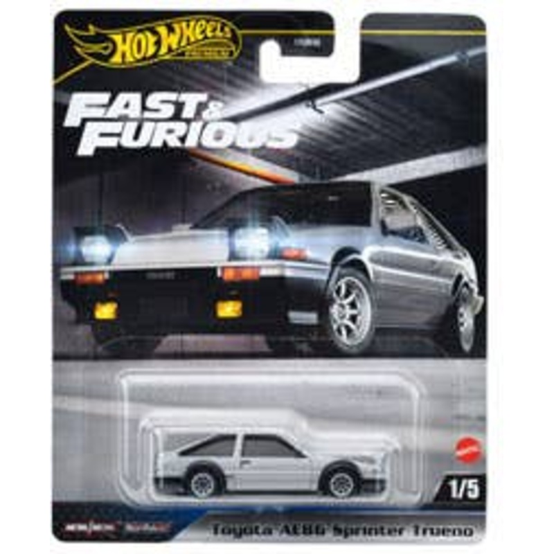 Hot Wheels The Fast and the Furious - Toyota AE86 Sprinter Trueno (HVR61-9866)