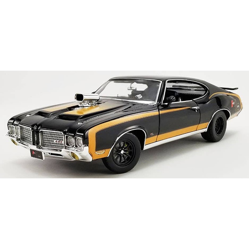1/18 ACME 1972 Oldsmobile 442 - Hurst - Drag Outlaw - Black