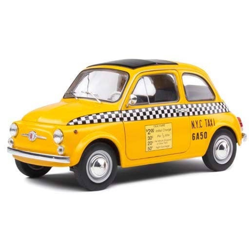1/18 Fiat 500 Taxi NYC 1965 (Yellow)
