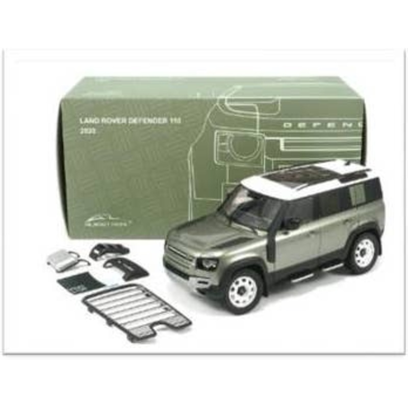 1/18 Land Rover Defender 110 with Roof Pack - 2020 - Pangea Green