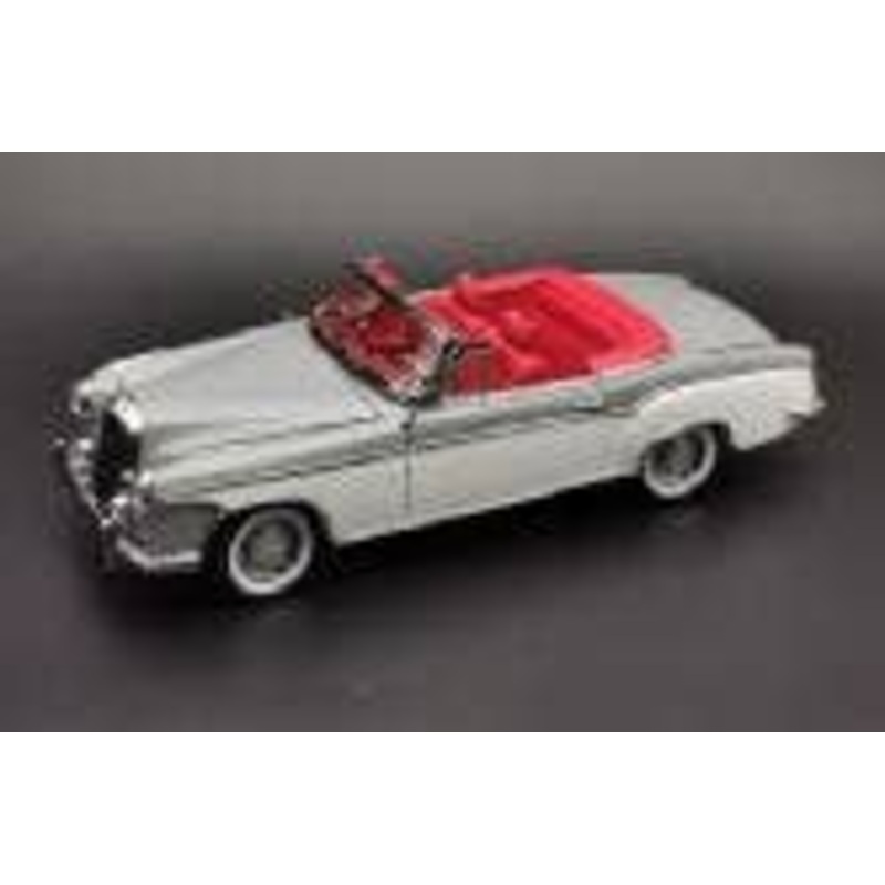 1/18 Mercedes-Benz 220SE 1958 Convertible Gray & White