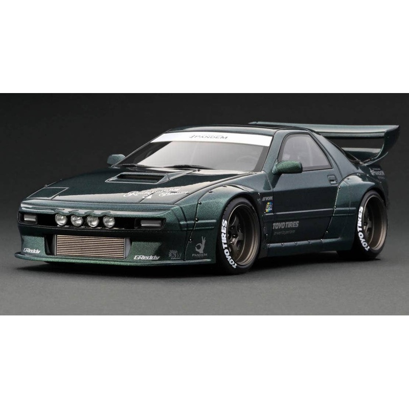 1/18 PANDEM RX-7 (FC3S) Green Metallic