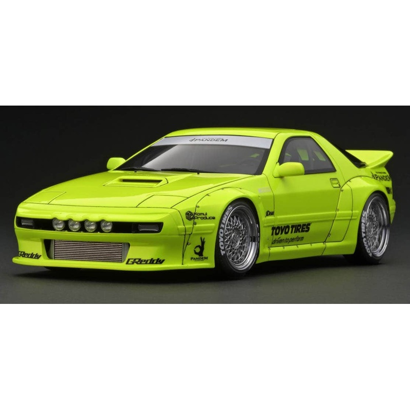 1/18 PANDEM RX-7 (FC3S) Yellow