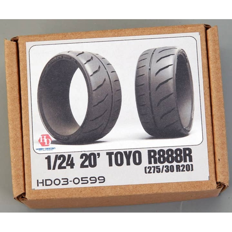 1/24 20' Toyo R888R (275/30 R20) Tires