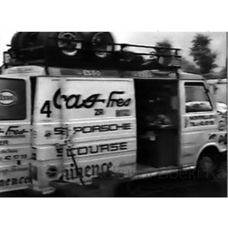 1/43 Citroen C35 TEAM ALMERAS FRED Rally Assistant Car 1980 with Roof Rack & Tire