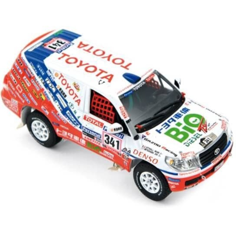 1/43 Toyota Land Cruiser 10 Dakar Rally # 341 Mitsuhashi / Cattarell