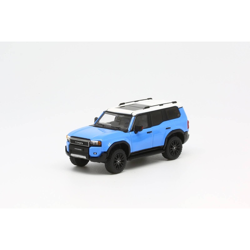 1/64 C33154 Toyota Land Cruiser 250 Heritage Blue LHD