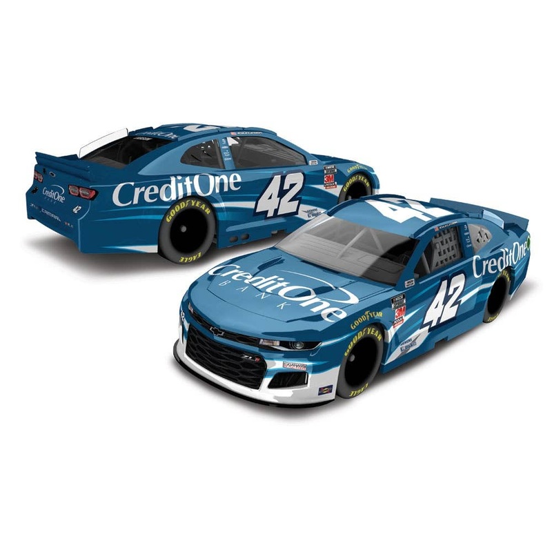 1/64 Kyle Larson Credit One Bank Chevrolet Camaro NASCAR 2020