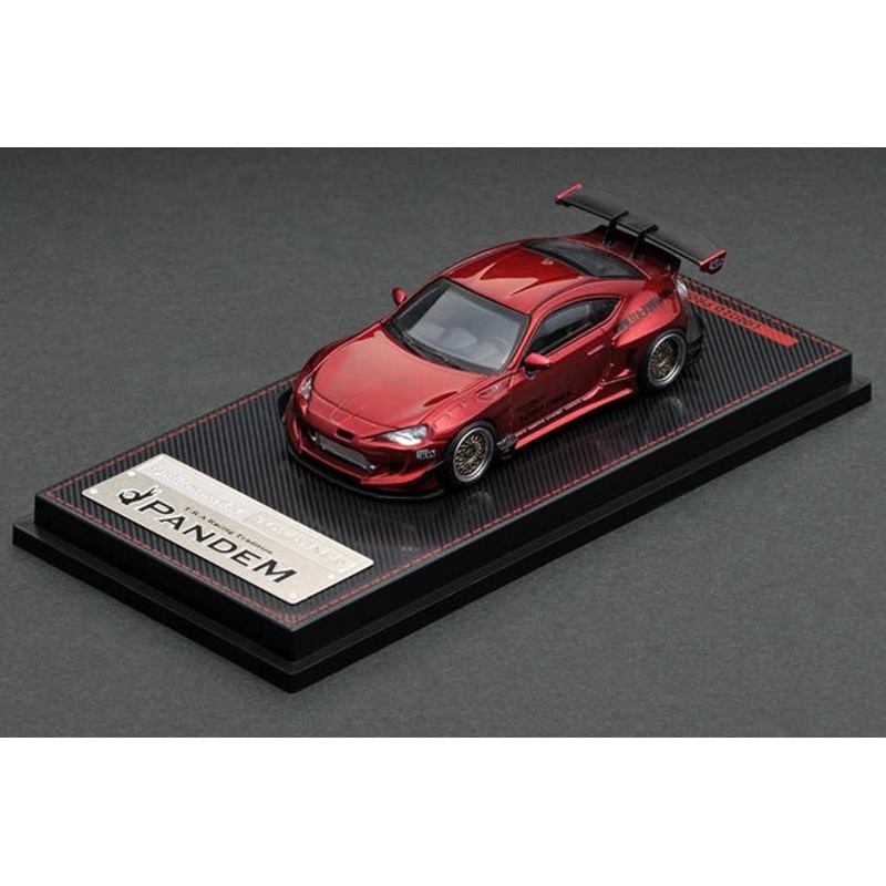 1/64 PANDEM Toyota 86 V3 Red Metallic
