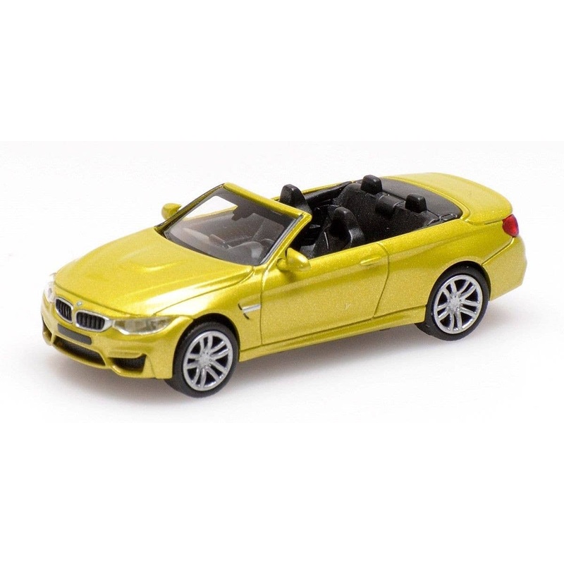 1/87 BMW M4 Cabriolet 2015 Yellow Metallic