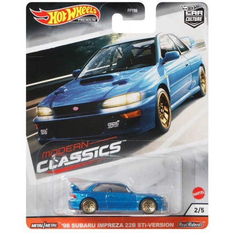 Hot Wheels 1998 SUBARU IMPREZA 22B Sti-VERSION