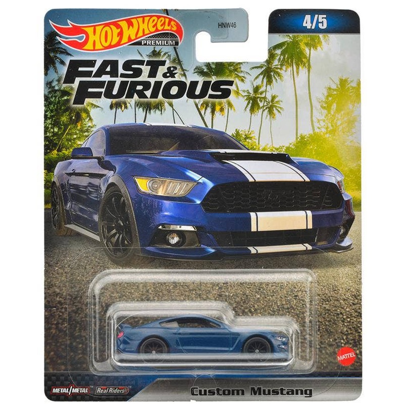 Hot Wheels The Fast and the Furious - Custom Mustang (HNW51)
