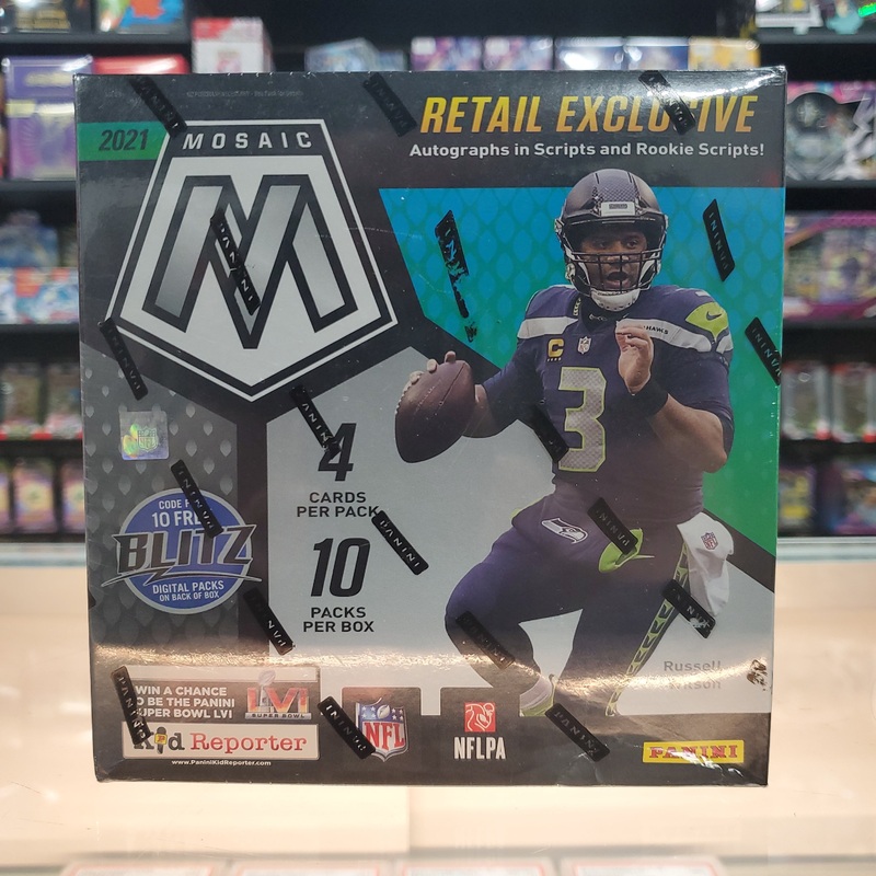 2021 Mosaic Football Mega Box (Exclusive Scripts)