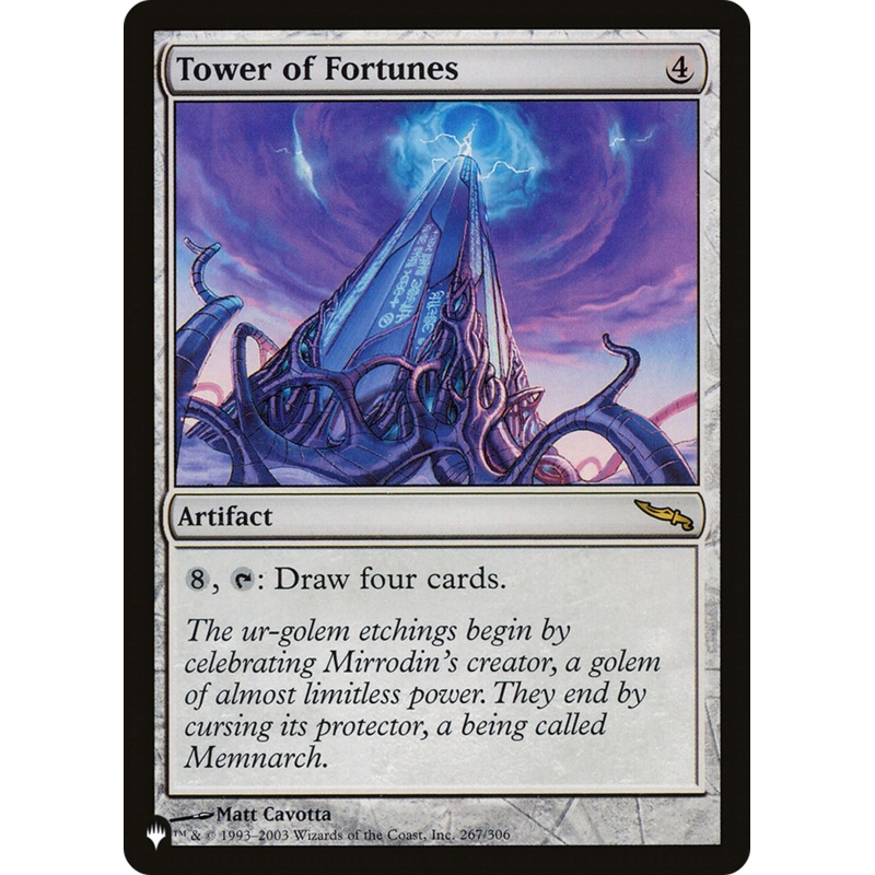 Tower of Fortunes [The List]