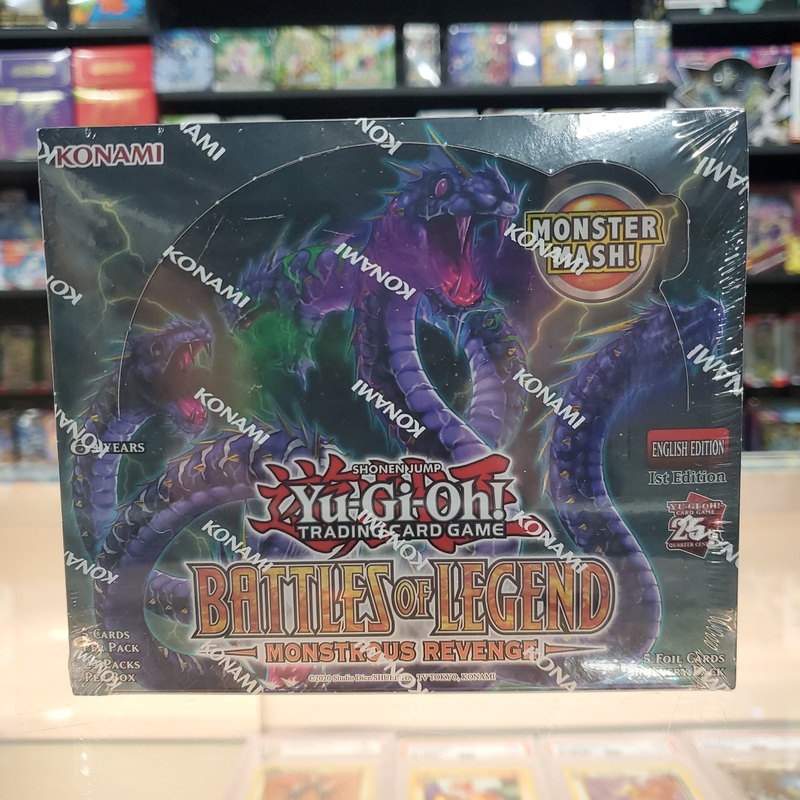 Yu-Gi-Oh! TCG: Battles of Legend: Monstrous Revenge - Booster Box (1st Edition)