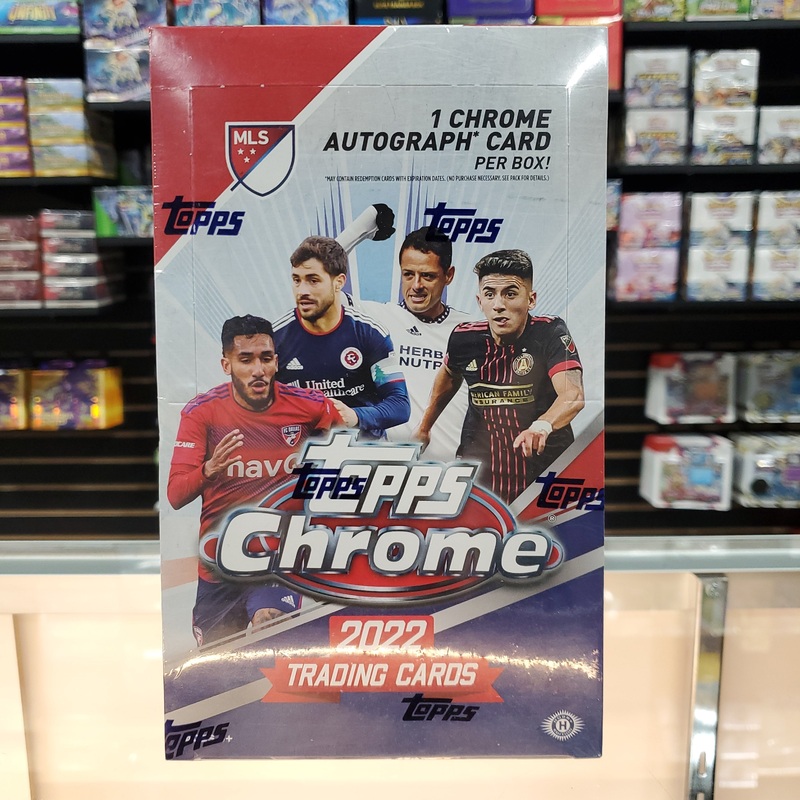 2022 Topps Chrome Major League Soccer Hobby Box