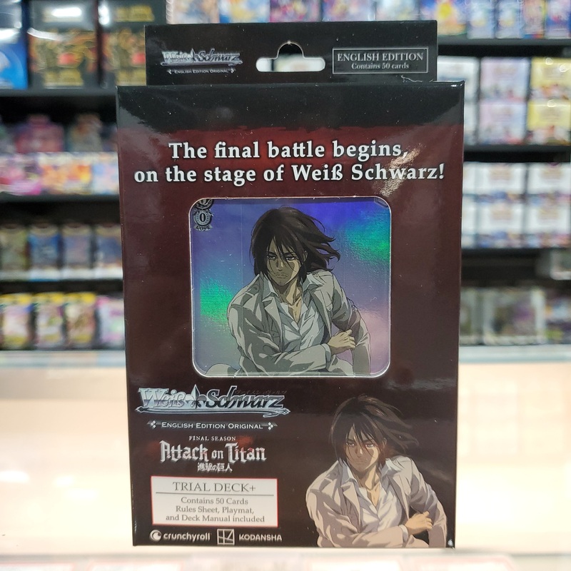 Weiss Schwarz: Attack on Titan Final Season - Trial Deck +