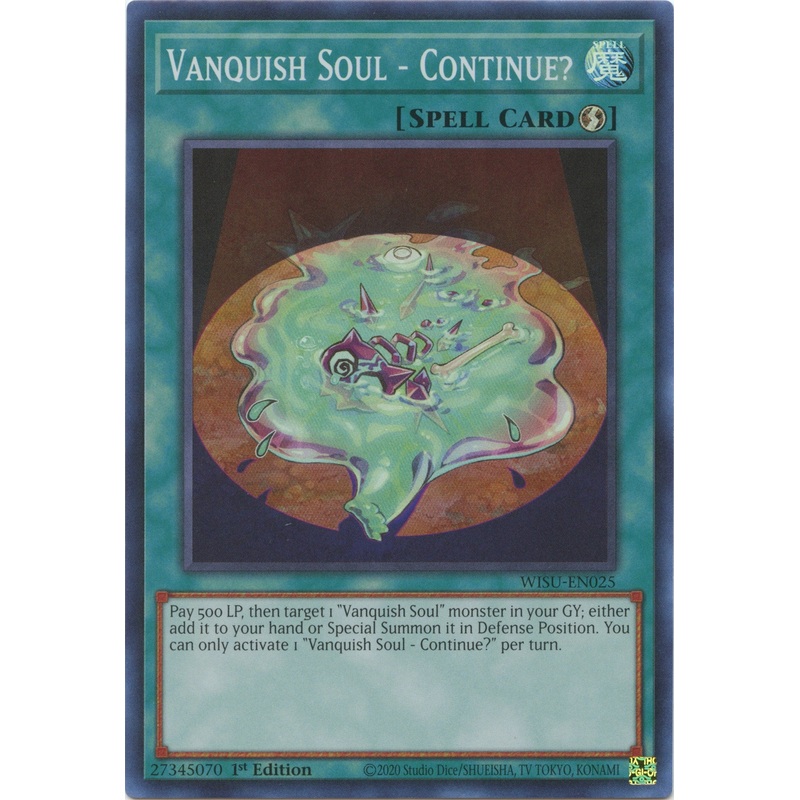 Vanquish Soul - Continue? [WISU-EN025] Super Rare