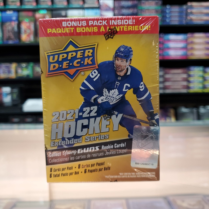 2021-22 Upper Deck Hockey Extended Series Blaster Box