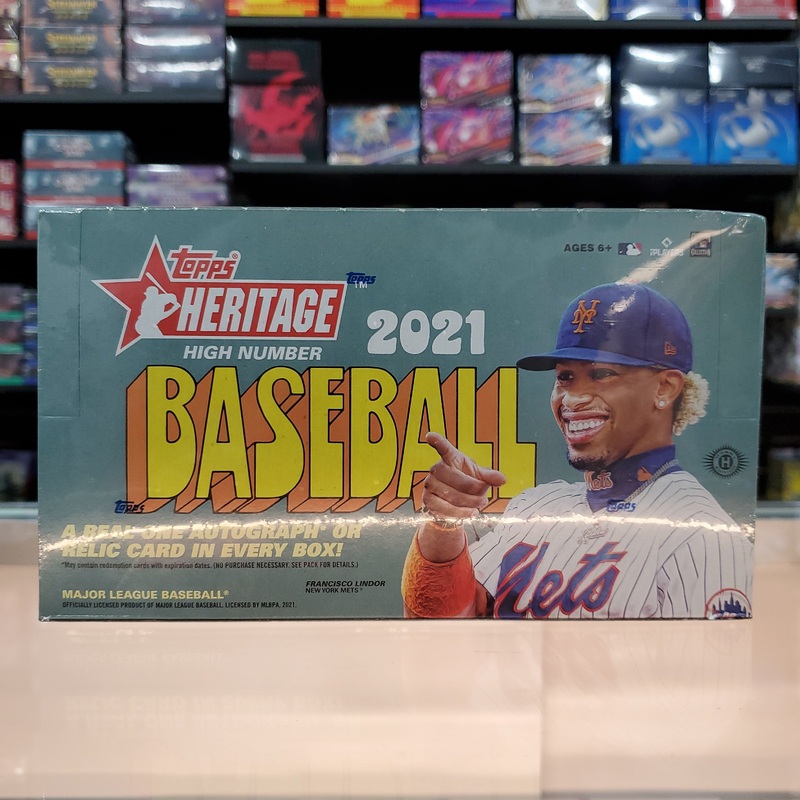 2021 Topps Heritage High Number Baseball Hobby Box