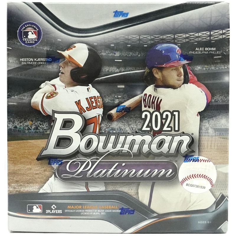 2021 Bowman Platinum Baseball Mega Box