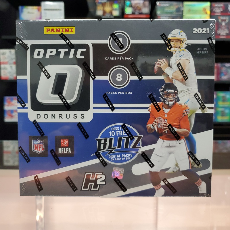 2021 Donruss Optic Football Hybrid H2 Hobby Box