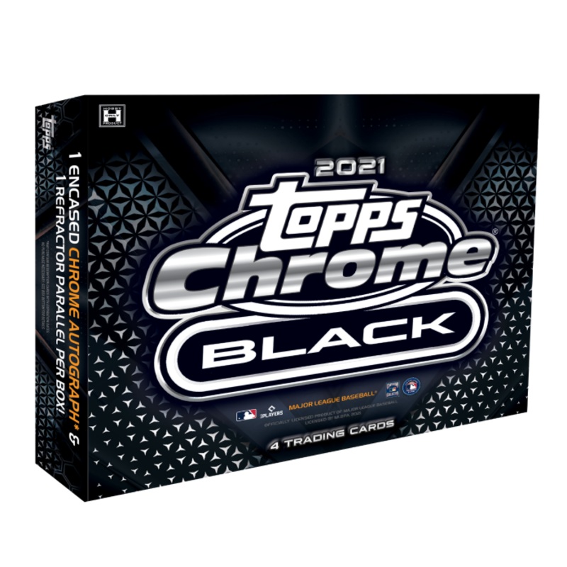 2021 Topps Chrome Black Baseball Hobby Box