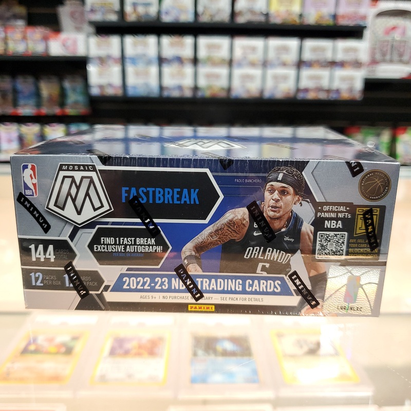 2022-23 Mosaic Fastbreak Basketball Hobby Box
