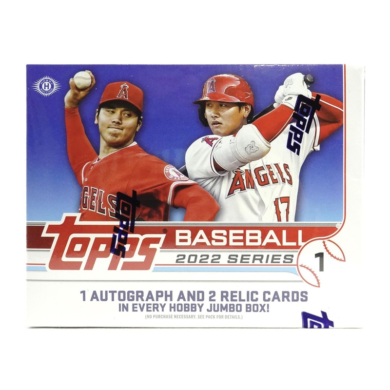 2022 Topps Series 1 Baseball Hobby Jumbo Box