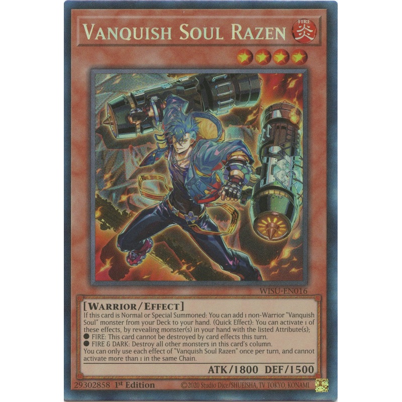 Vanquish Soul Razen [WISU-EN016] Collector's Rare