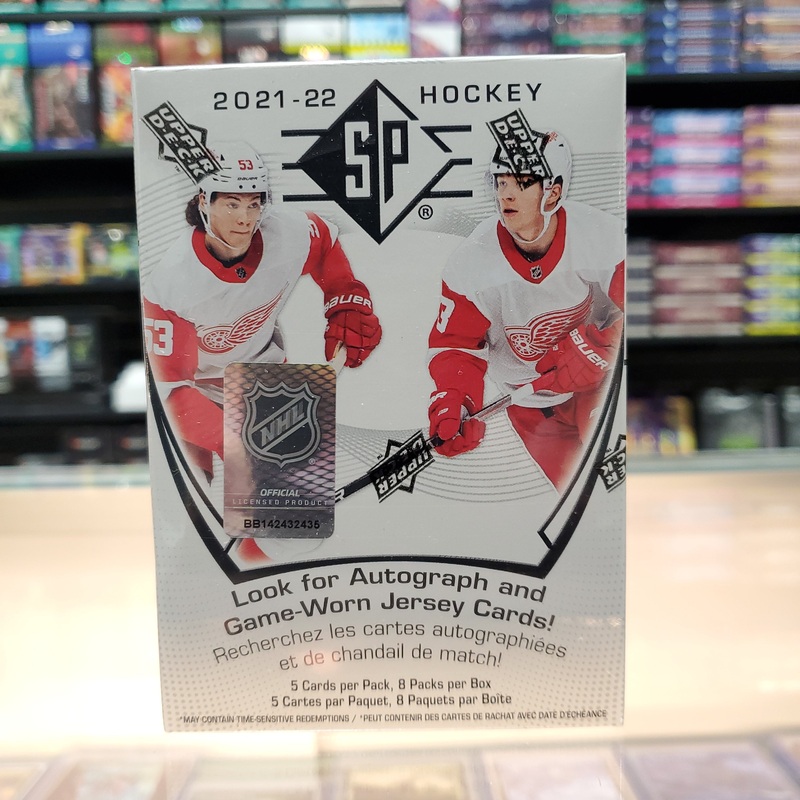 2021-22 Upper Deck Hockey SP Blaster Box
