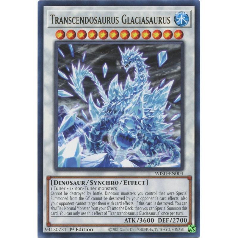 Transcendosaurus Glaciasaurus [WISU-EN004] Rare