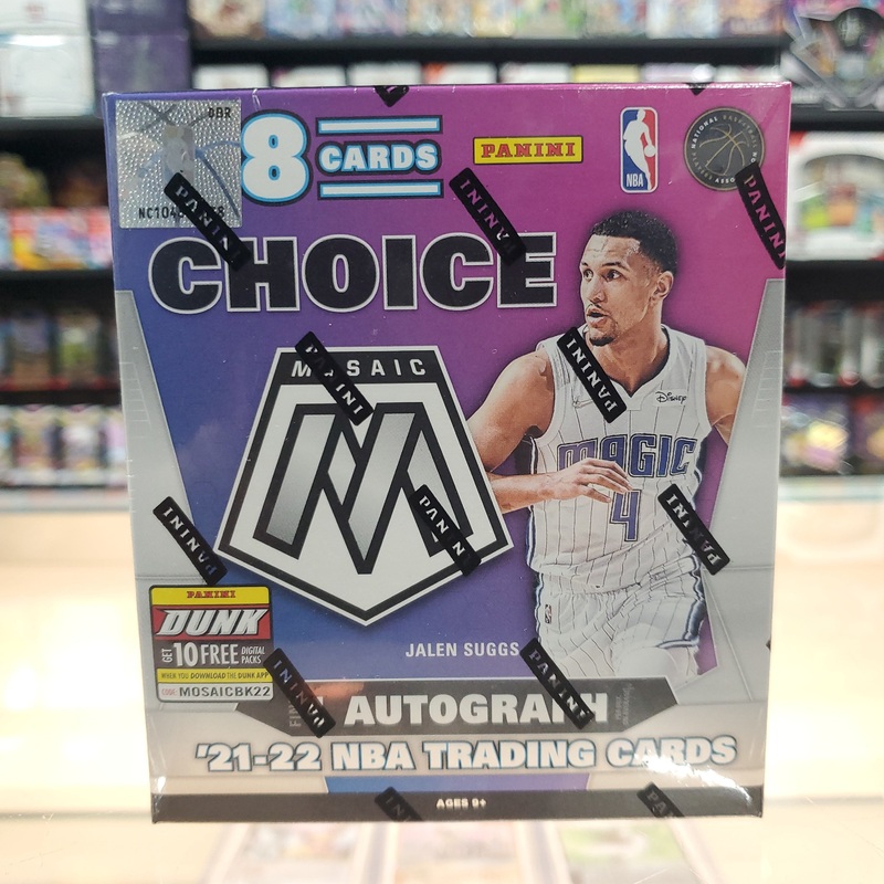 2021-22 Mosaic Choice Basketball Hobby Box