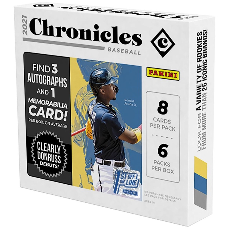 2021 Chronicles Baseball Hobby Box