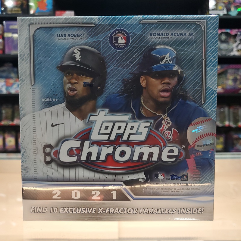 2021 Topps Chrome Baseball Mega Box