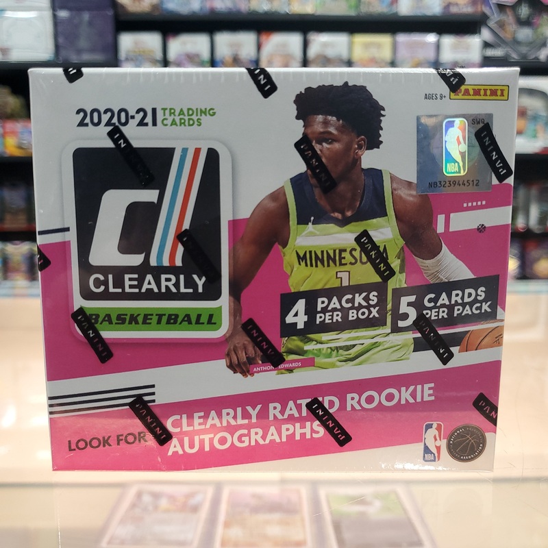 2020-21 Clearly Donruss Basketball Hobby Box