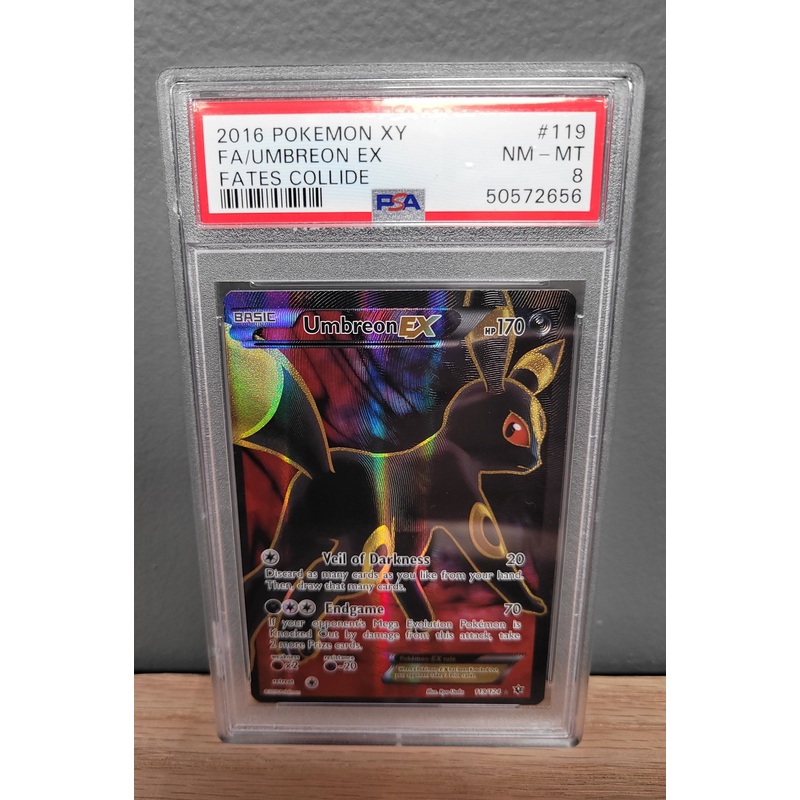 Umbreon EX - Fates Collide: PSA 8