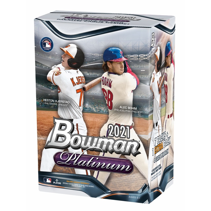 2021 Bowman Platinum Baseball Blaster Box