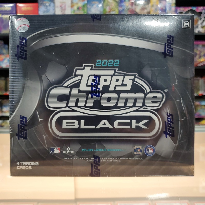 2022 Topps Chrome Black Baseball Hobby Box