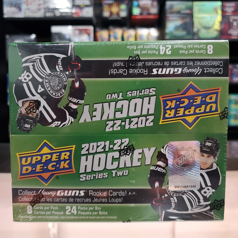 2021-22 Upper Deck Hockey Series 2 Young Guns Retail Box